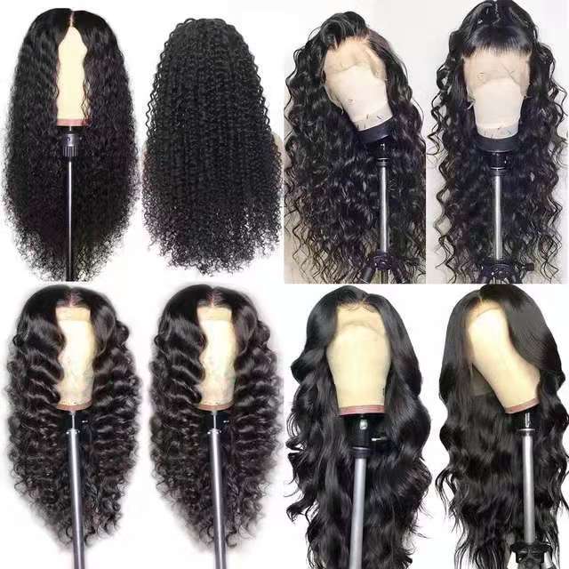 Front Lace Chemical Fiber Long Curly Hair European And American Wig Headgear Front Lace Chemical Fiber Long Curly Hair European And American Wig Headgear